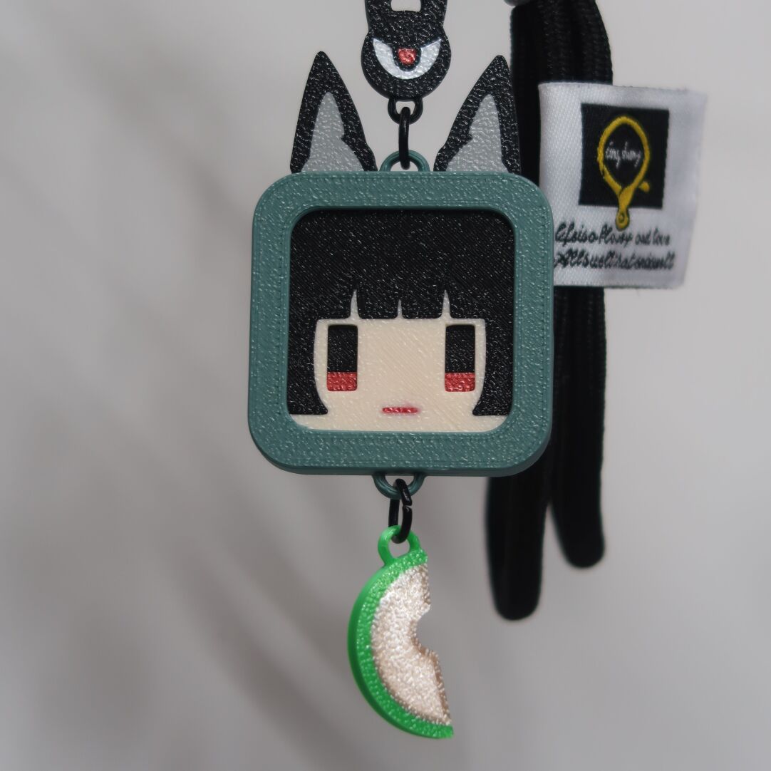 Zenless Zone Zero Hoshimi Miyabi 3D Printed Bag Charm – ZZZEROFANS