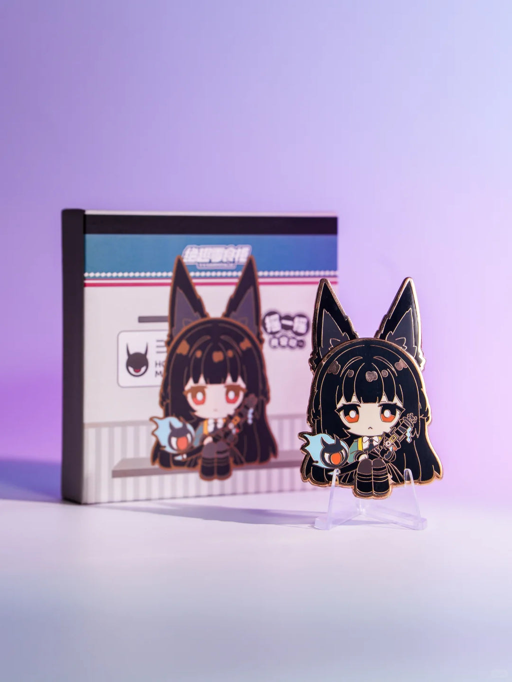 Zenless Zone Zero Hoshimi Miyabi Fan Art Movable Metal Badge – H.S.O.S.6