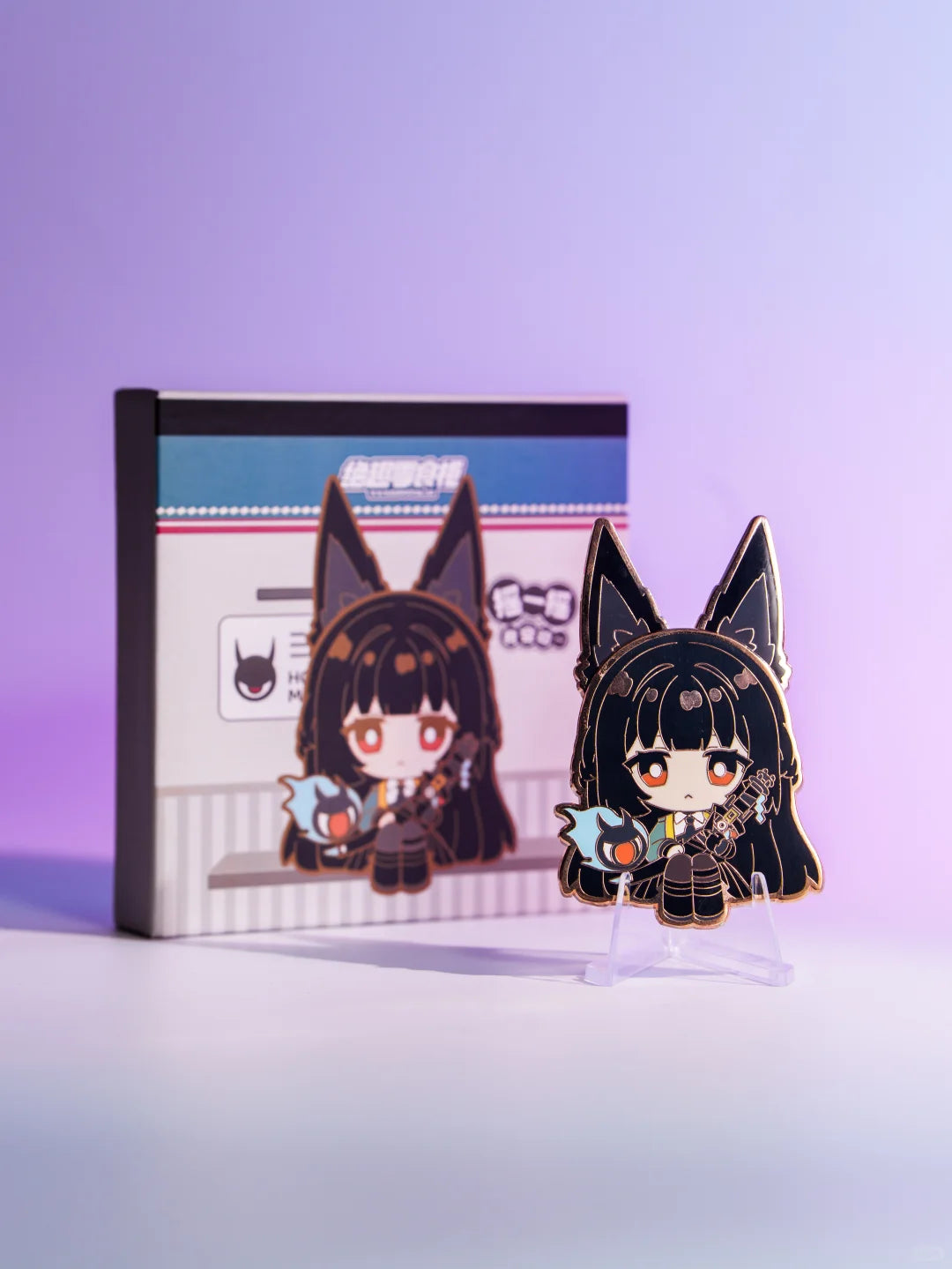 Zenless Zone Zero Hoshimi Miyabi Fan Art Movable Metal Badge – H.S.O.S.6