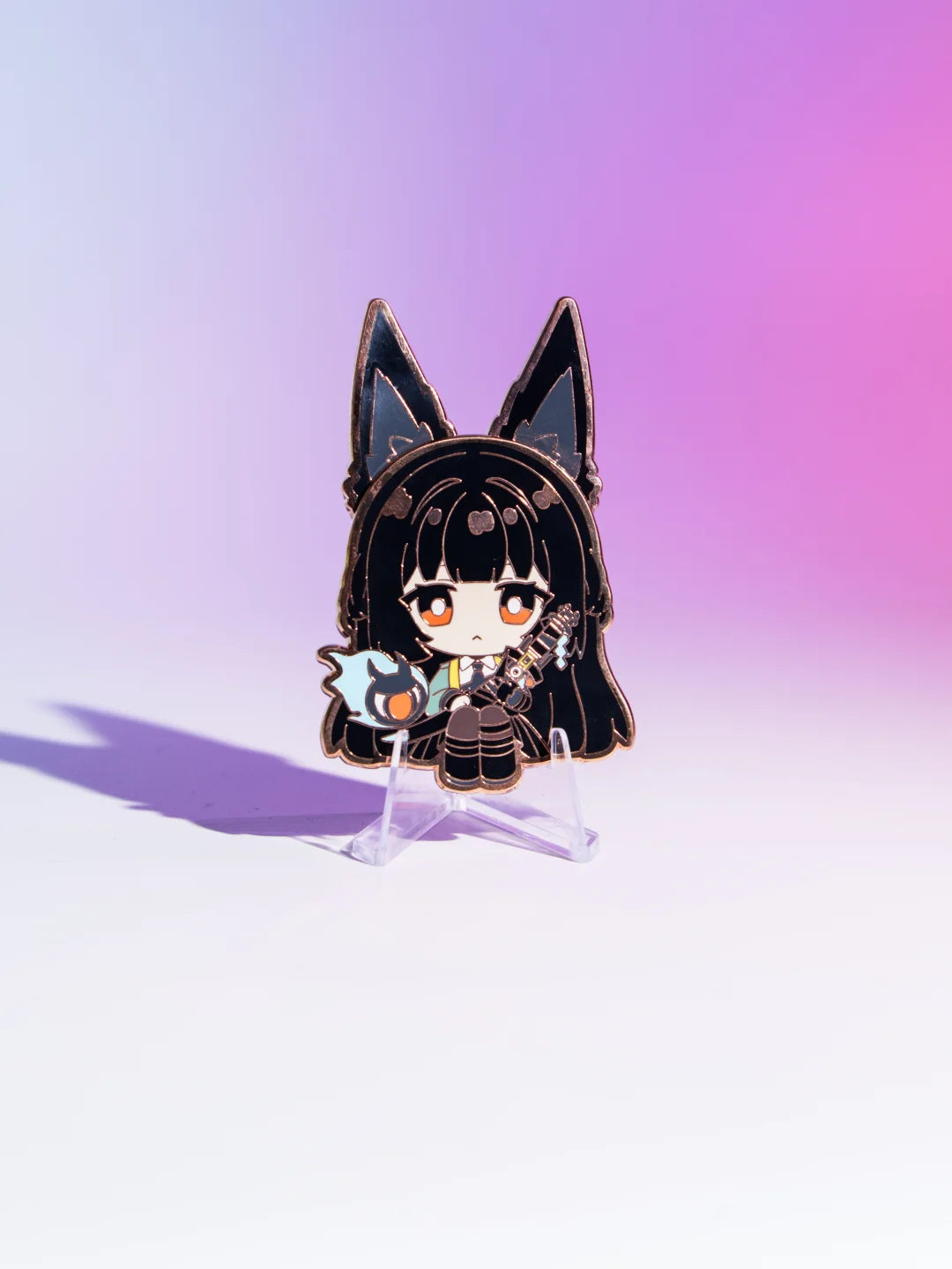 Zenless Zone Zero Hoshimi Miyabi Fan Art Movable Metal Badge – H.S.O.S.6