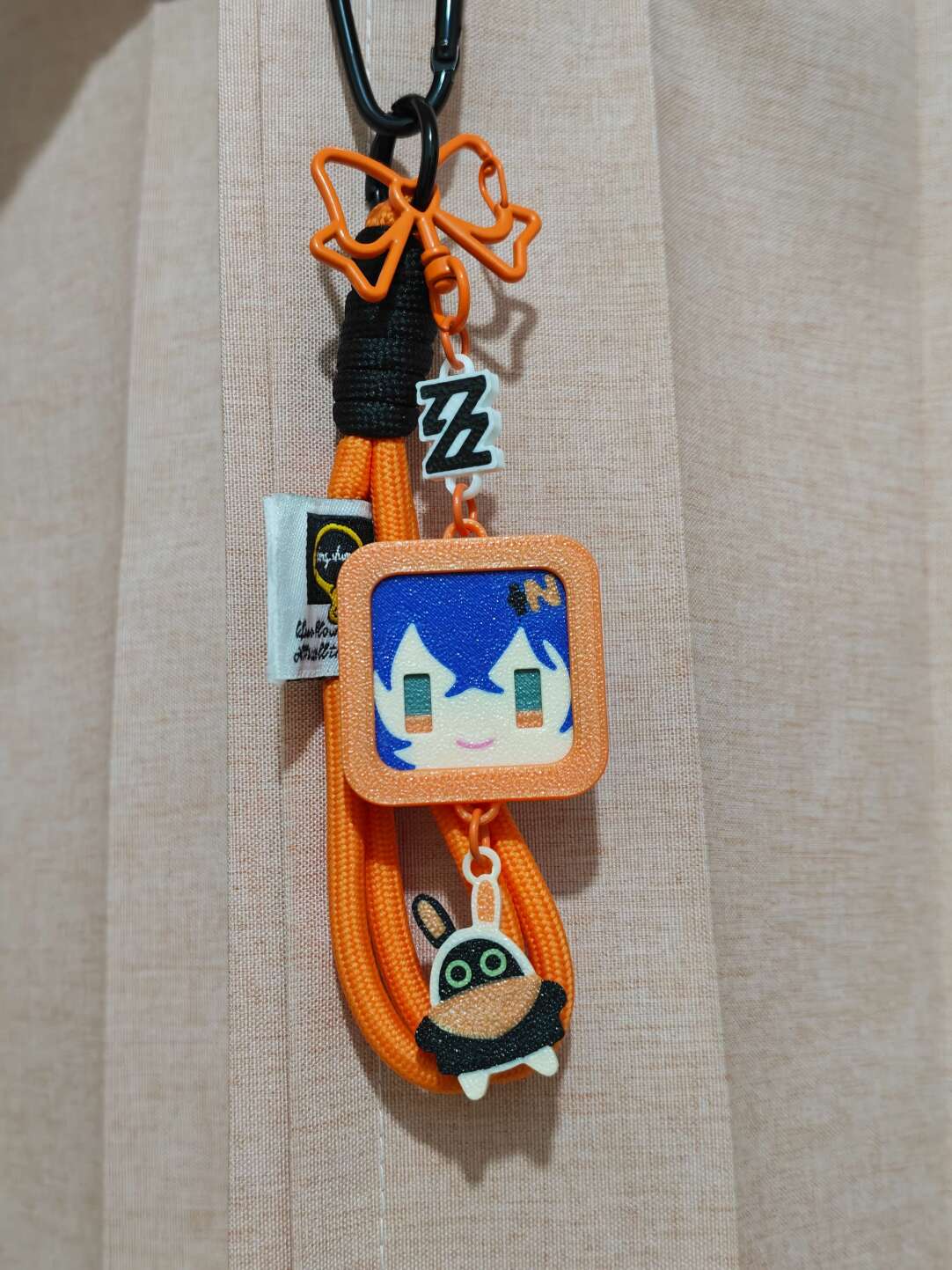 Zenless Zone Zero Fan Art Belle 3D Printed Bag Charm – Random Play - image 5