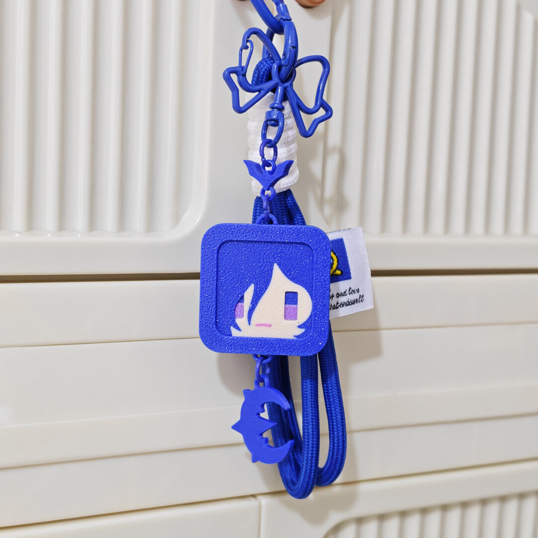 Zenless Zone Zero Fan Art Promeia 3D Printed Bag Charm - image 1