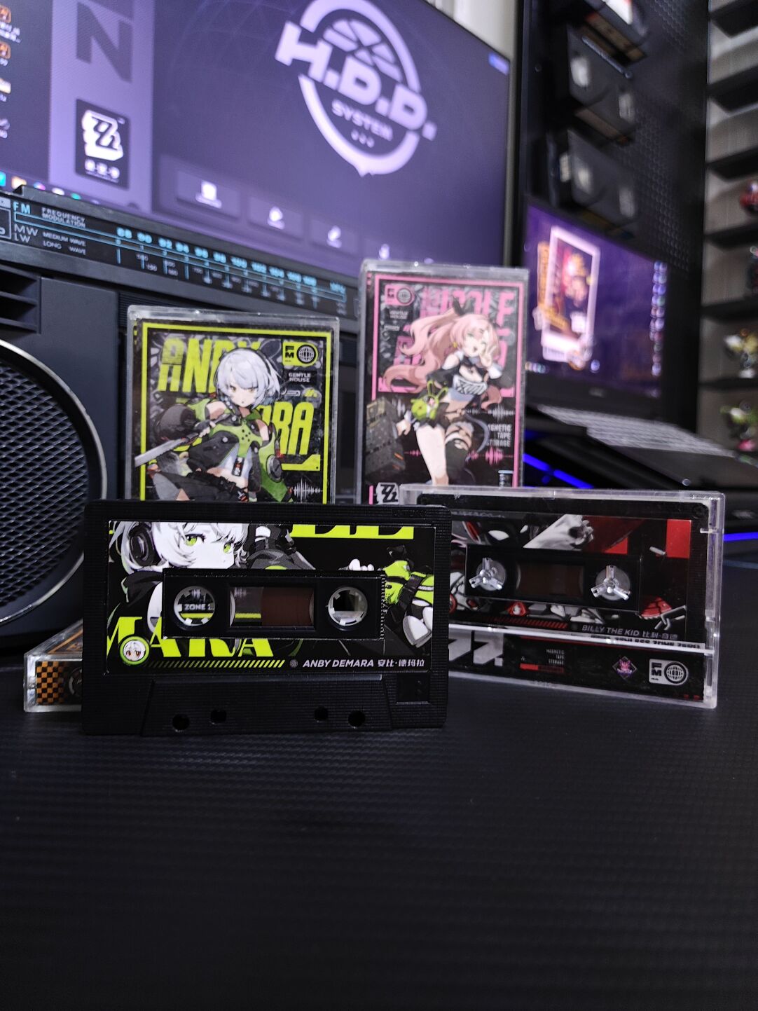 Zenless Zone Zero Fan Art Cassette Tape Collection – Cunning Hares - image 3