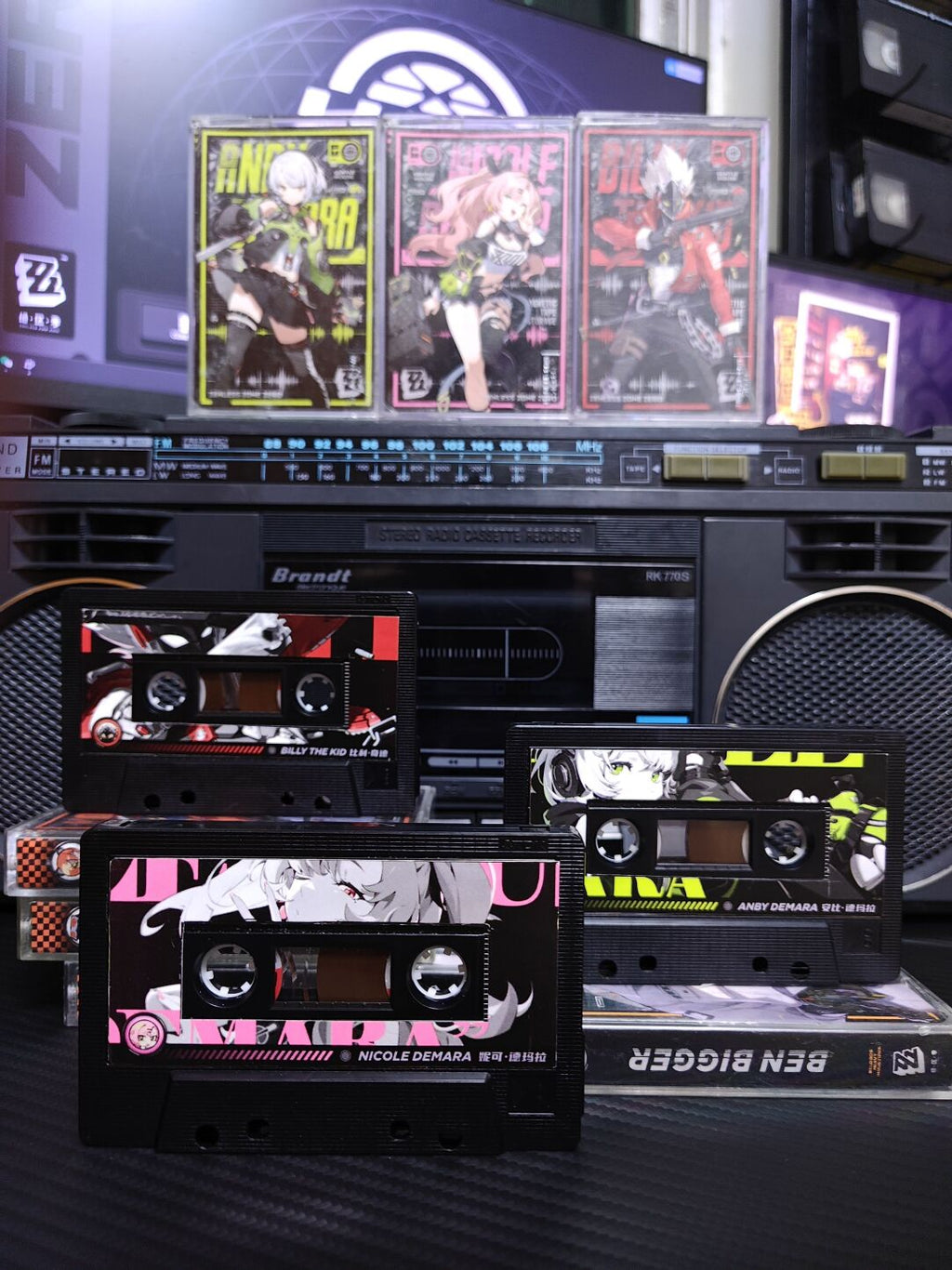Zenless Zone Zero Fan Art Cassette Tape Collection – Cunning Hares - image 4