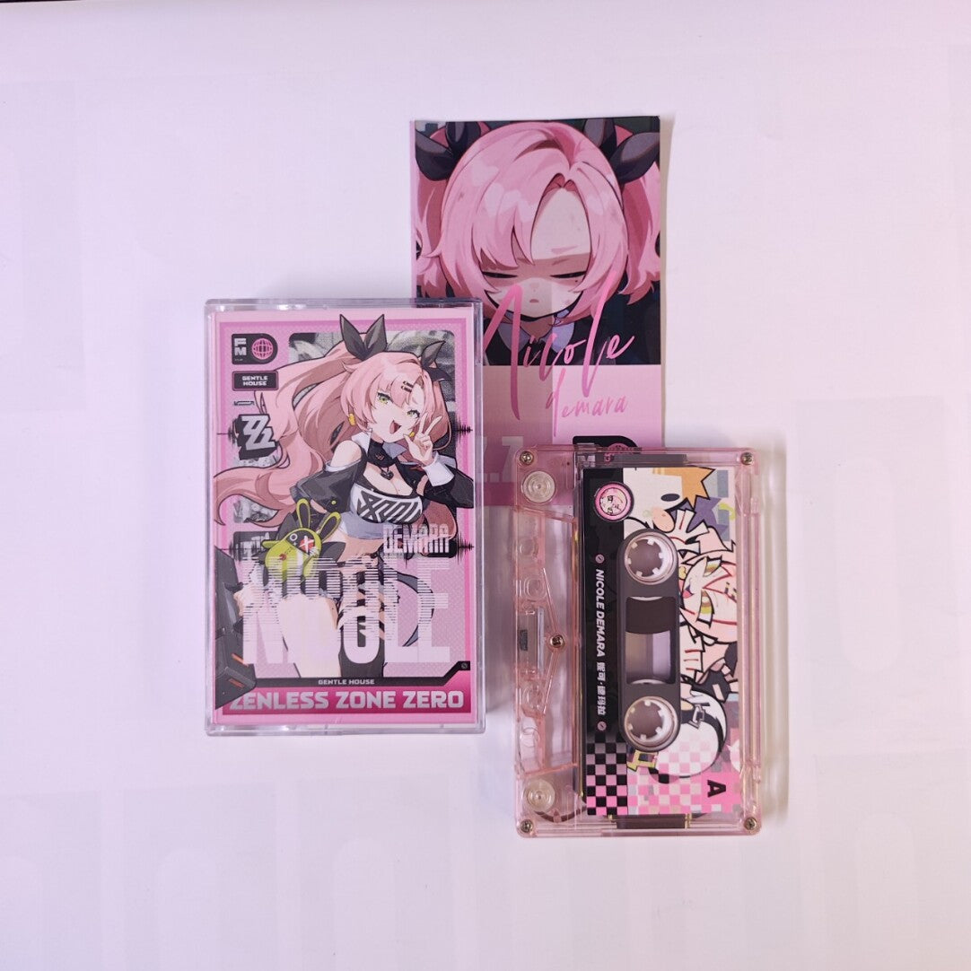 Zenless Zone Zero Nicole Demara Fan Art Cassette Tape – Cunning Hares - image 7