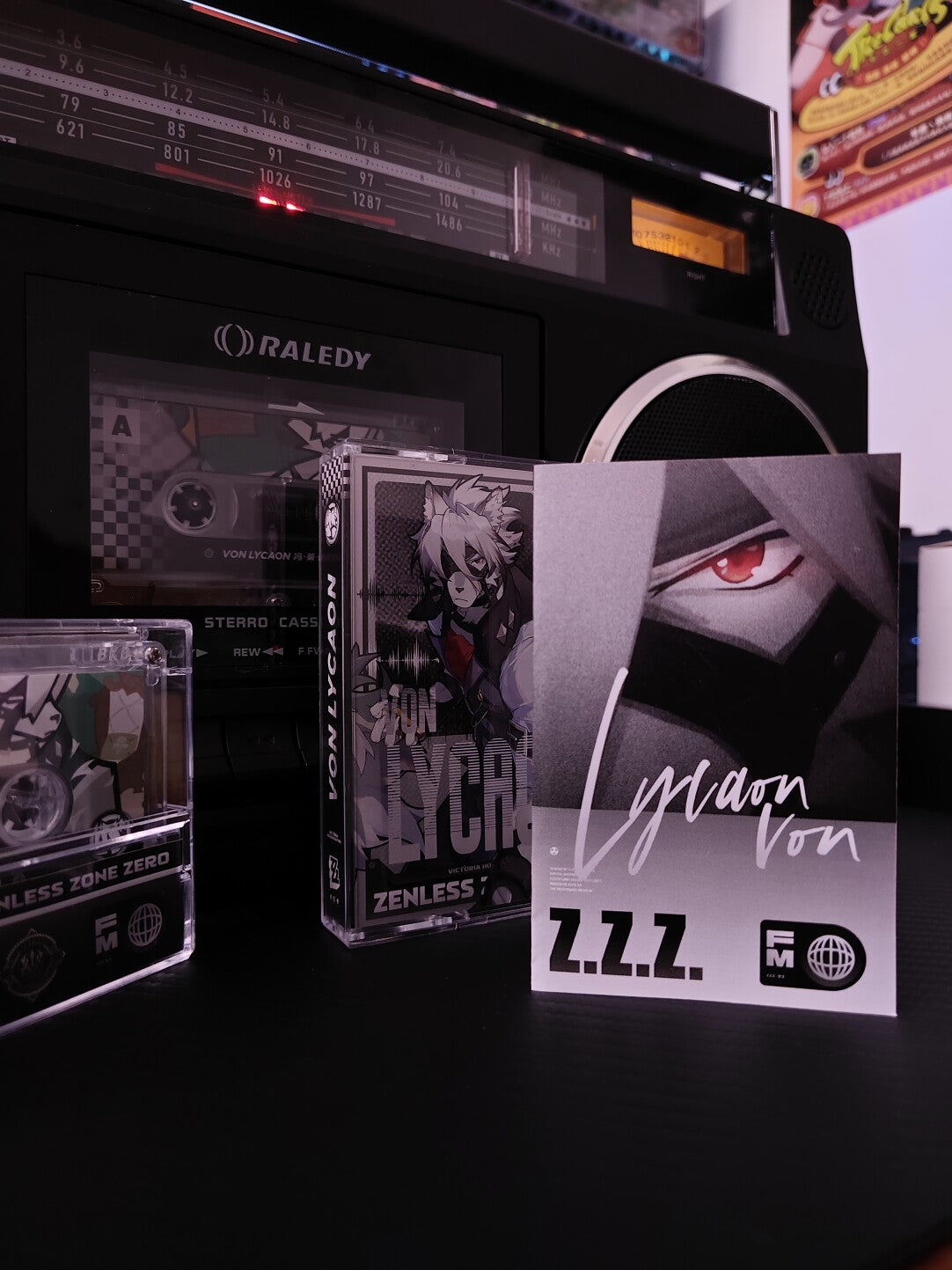 Zenless Zone Zero Von Lycaon Fan Art Cassette Tape – Victoria Housekeeping Co - image 4