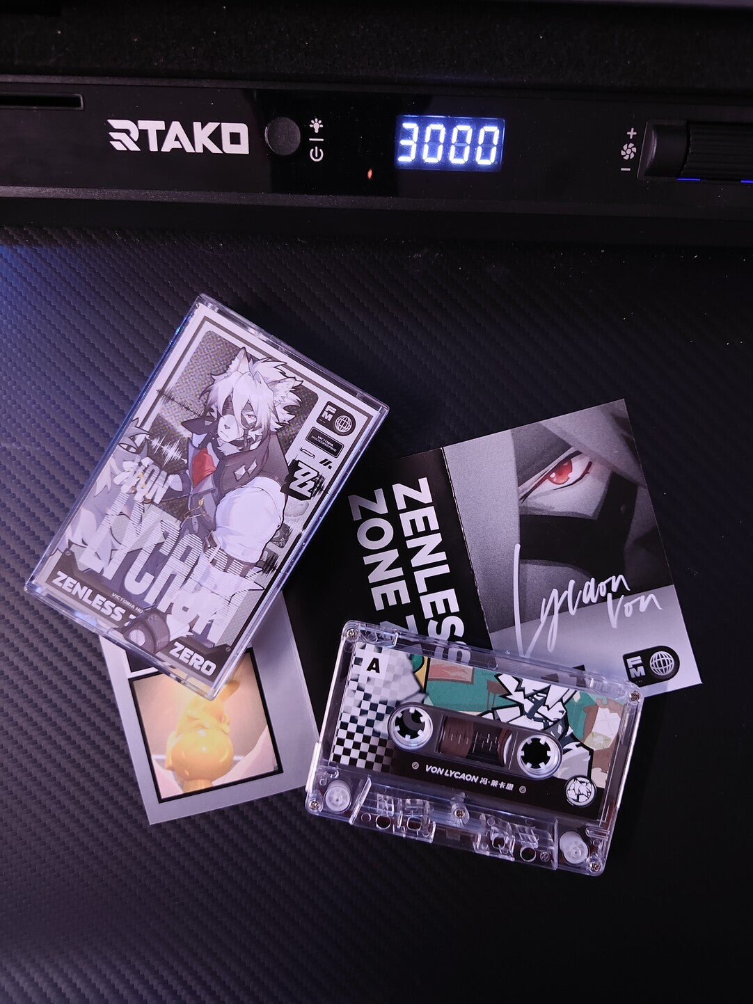 Zenless Zone Zero Von Lycaon Fan Art Cassette Tape – Victoria Housekeeping Co - image 5