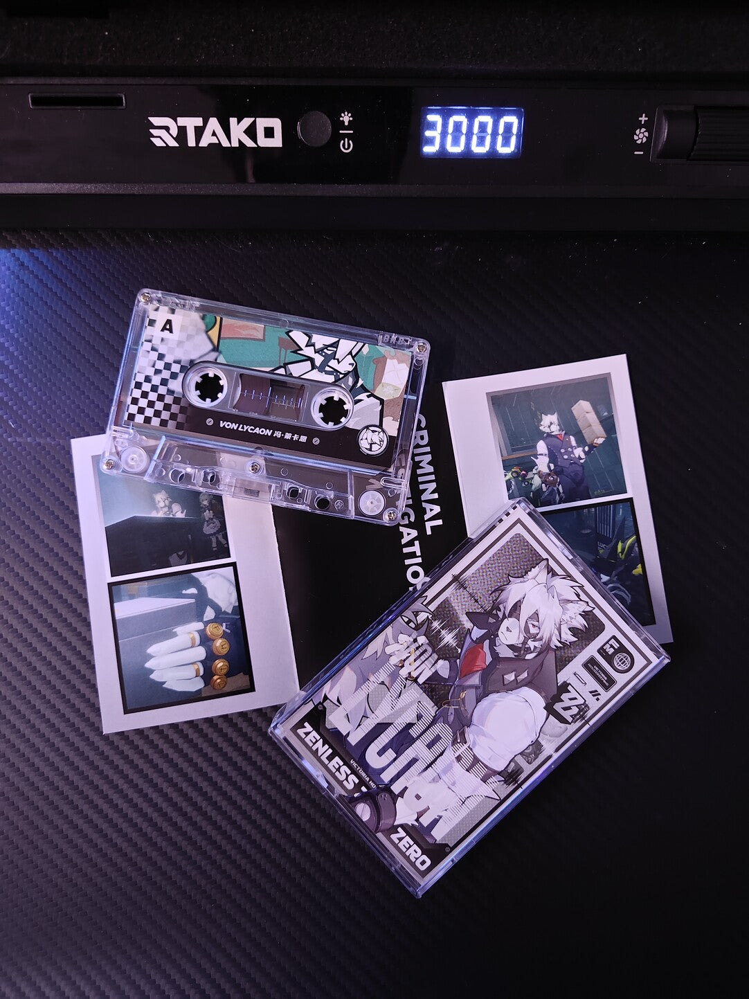 Zenless Zone Zero Von Lycaon Fan Art Cassette Tape – Victoria Housekeeping Co - image 6