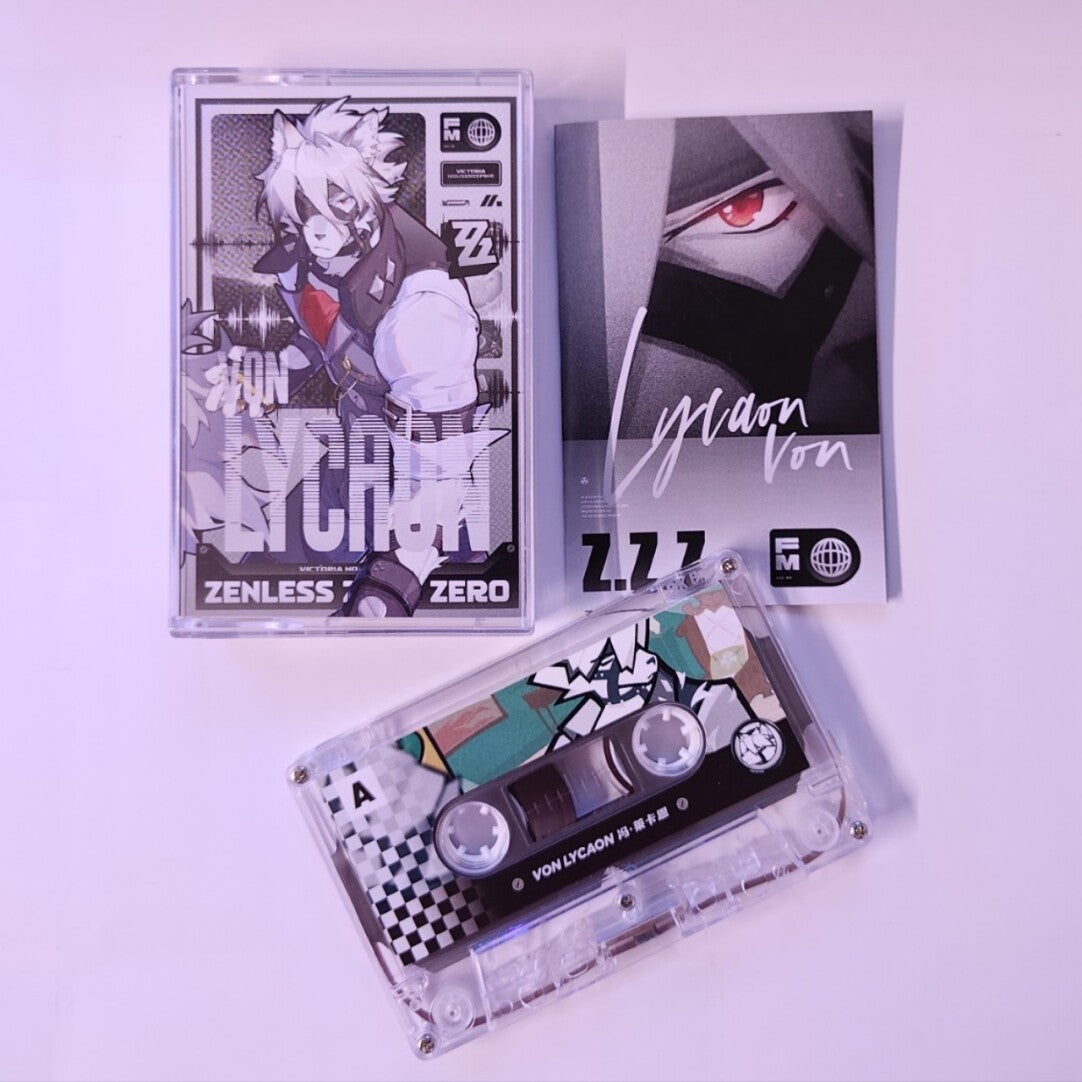 Zenless Zone Zero Von Lycaon Fan Art Cassette Tape – Victoria Housekeeping Co - image 7