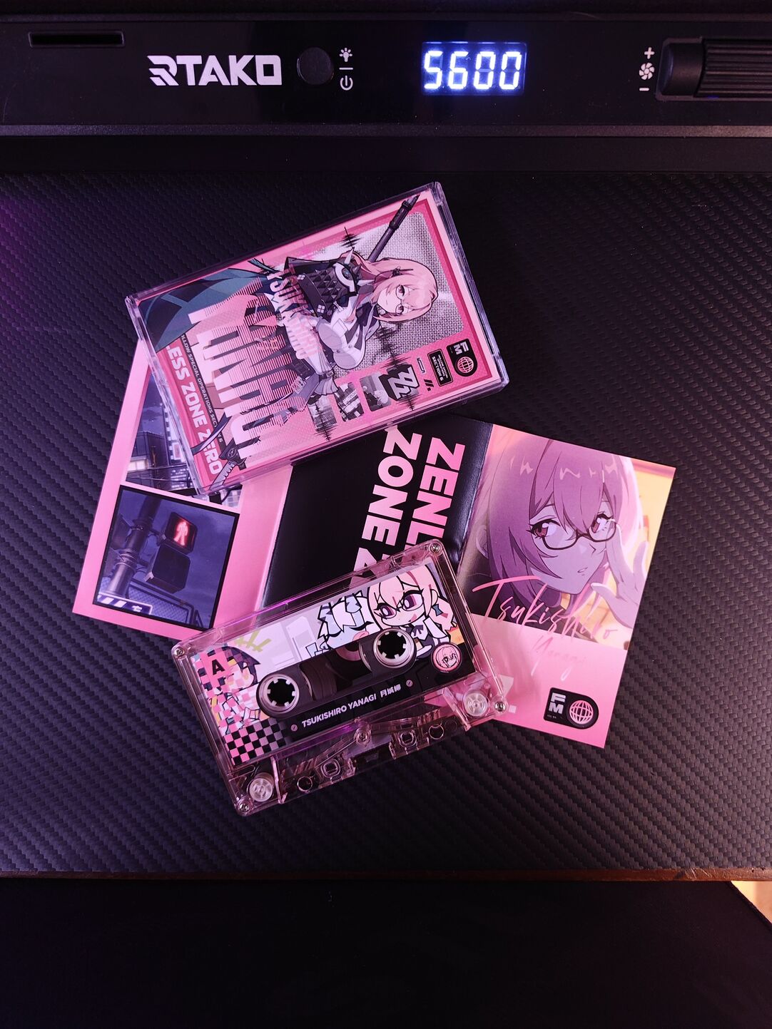 Zenless Zone Zero Tsukishiro Yanagi Fan Art Cassette Tape – H.S.O.S.6 - image 5