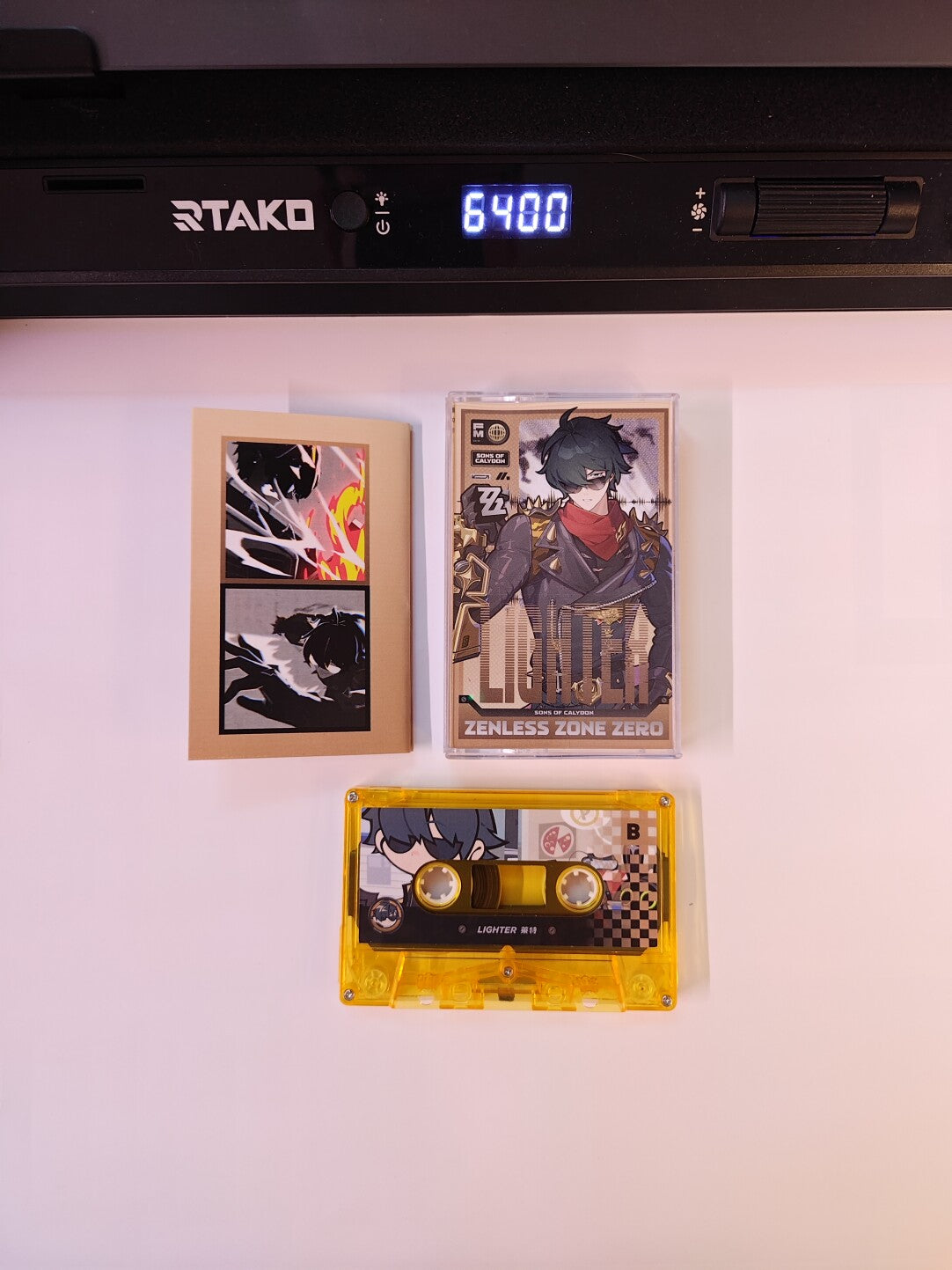 Zenless Zone Zero Lighter Fan Art Cassette Tape – Sons of Calydon - image 7
