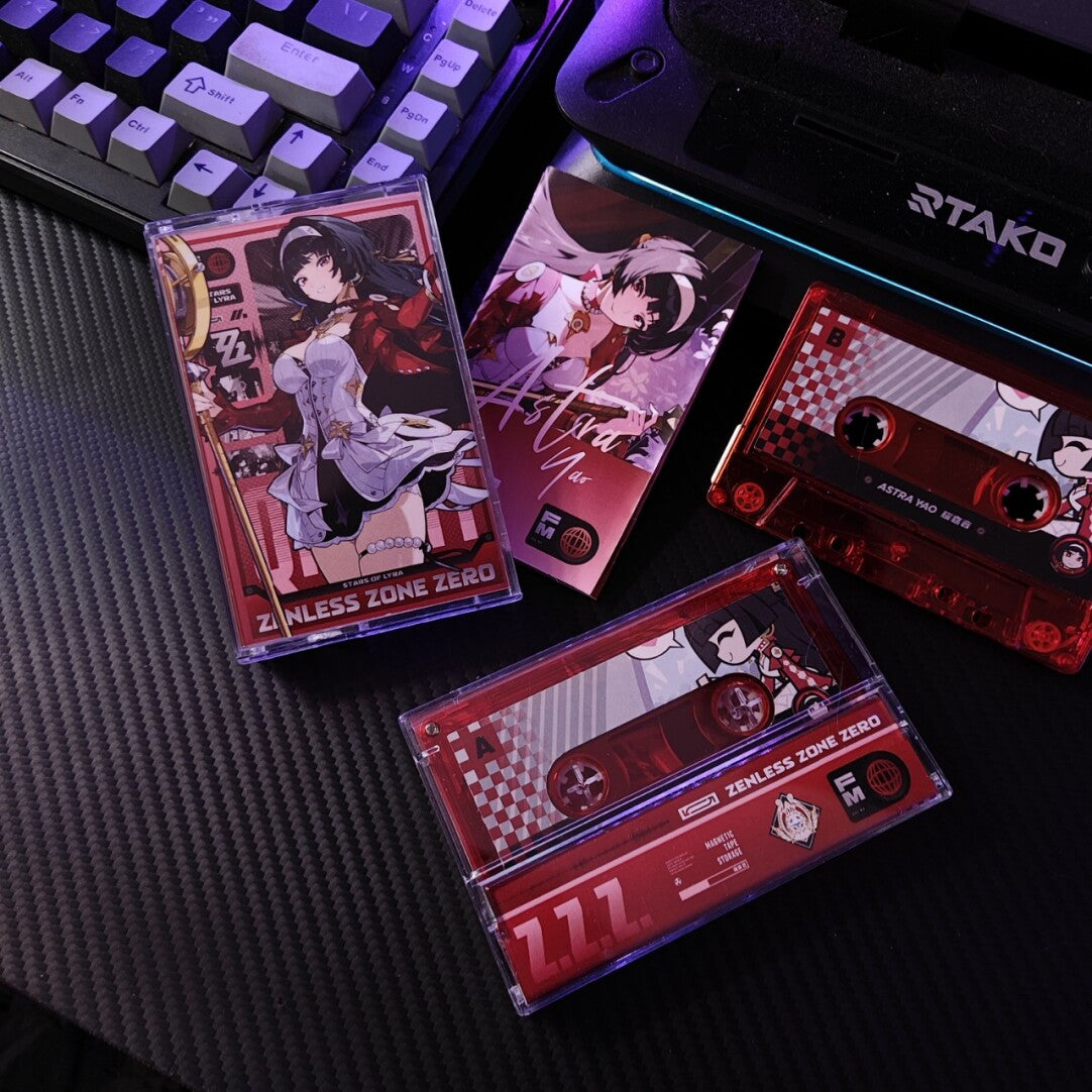 Zenless Zone Zero Astra Yao Fan Art Cassette Tape – Stars of Lyra - image 1