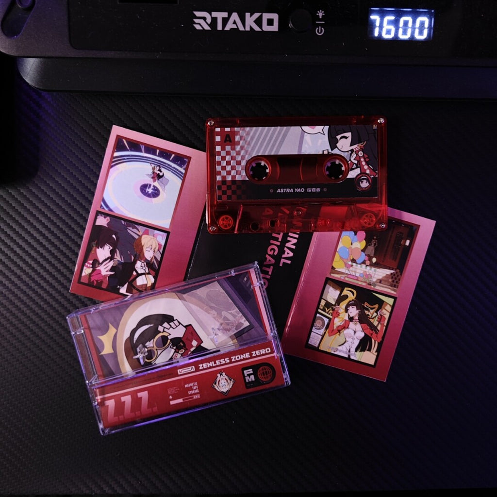 Zenless Zone Zero Astra Yao Fan Art Cassette Tape – Stars of Lyra - image 5