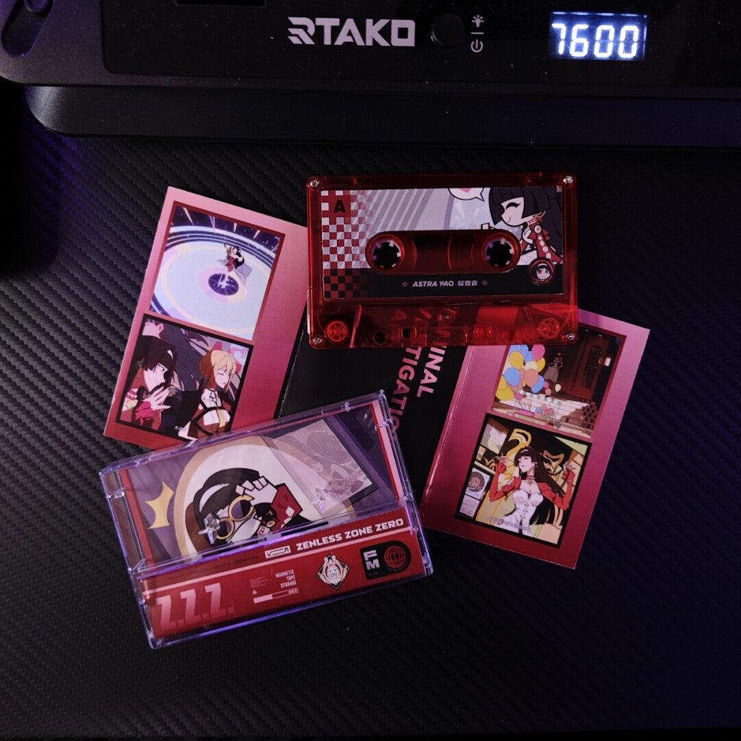 Zenless Zone Zero Astra Yao Fan Art Cassette Tape – Stars of Lyra - image 5