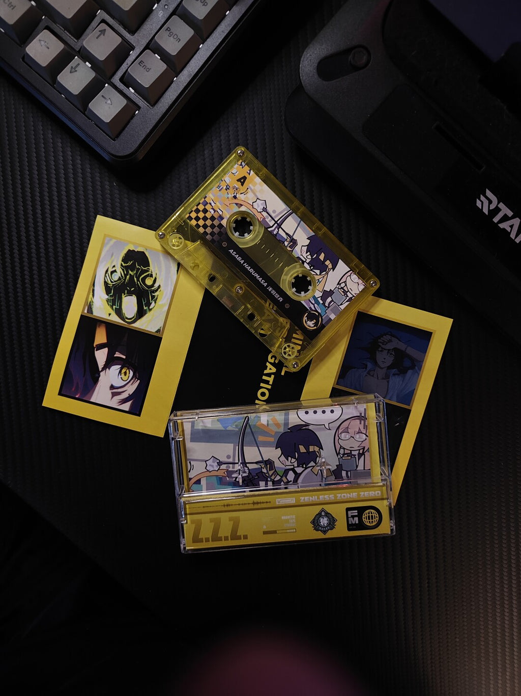 Zenless Zone Zero Asaba Harumasa Fan Art Cassette Tape – H.S.O.S.6 - image 6