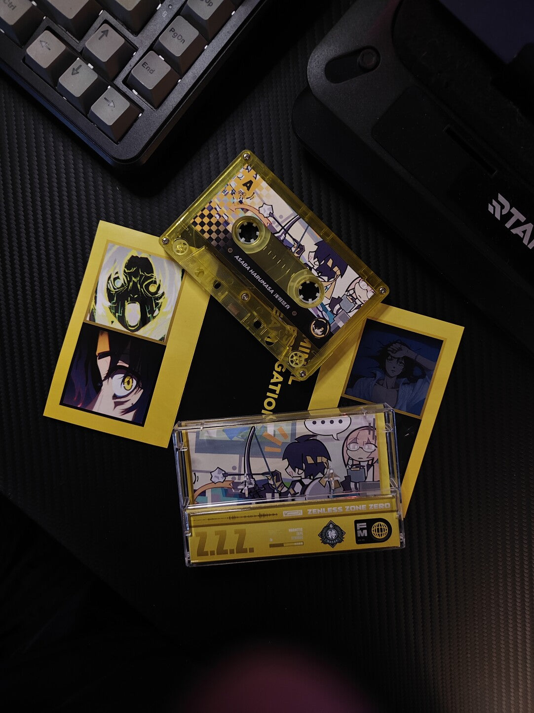 Zenless Zone Zero Asaba Harumasa Fan Art Cassette Tape – H.S.O.S.6 - image 6