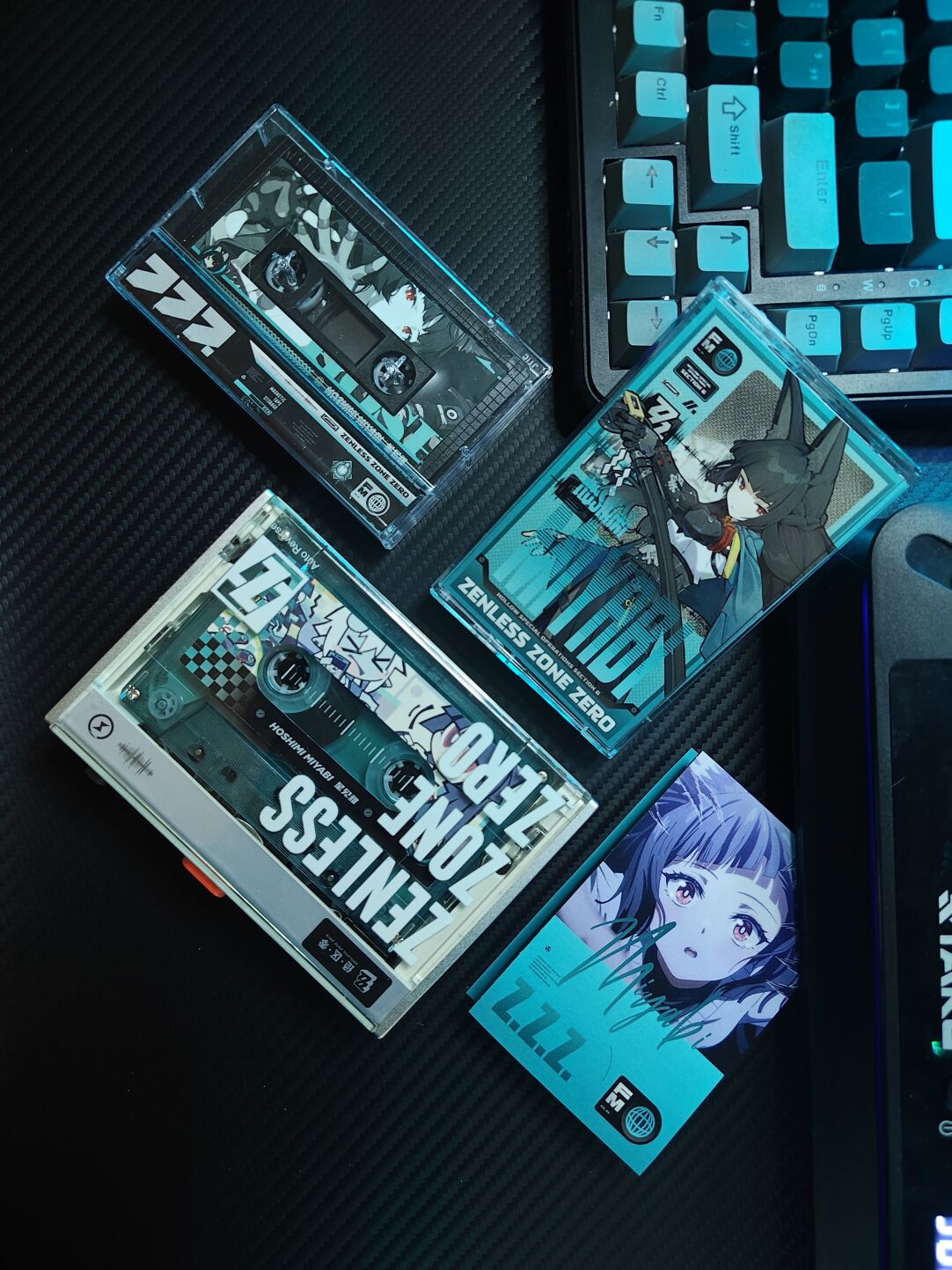 Zenless Zone Zero Hoshimi Miyabi Fan Art Cassette Tape – H.S.O.S.6 - image 4