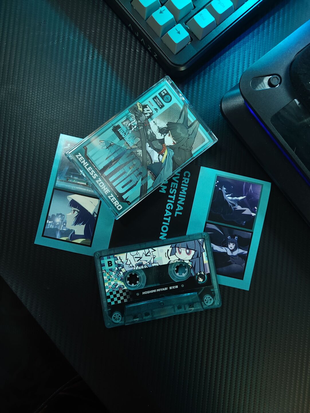 Zenless Zone Zero Hoshimi Miyabi Fan Art Cassette Tape – H.S.O.S.6 - image 6