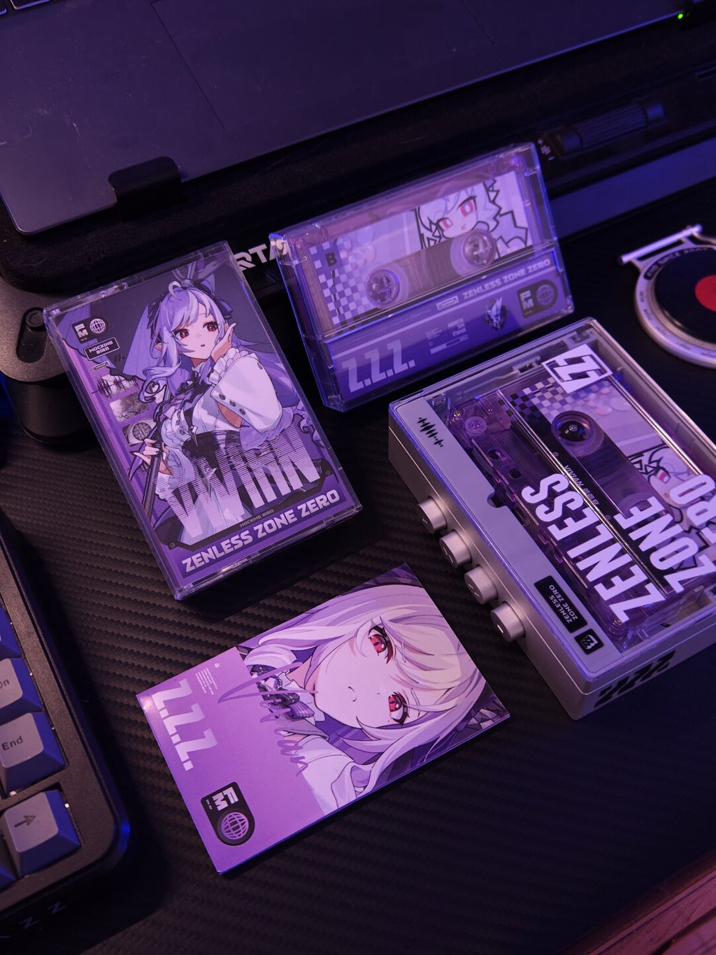Zenless Zone Zero Vivian Fan Art Cassette Tape – Mockingbird - image 2