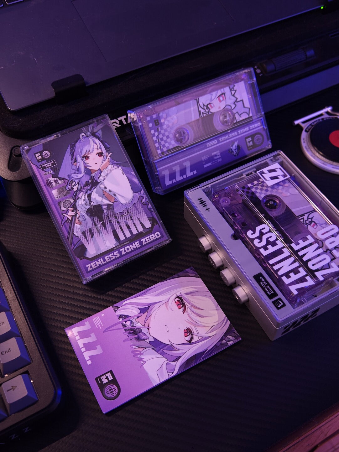 Zenless Zone Zero Vivian Fan Art Cassette Tape – Mockingbird - image 2