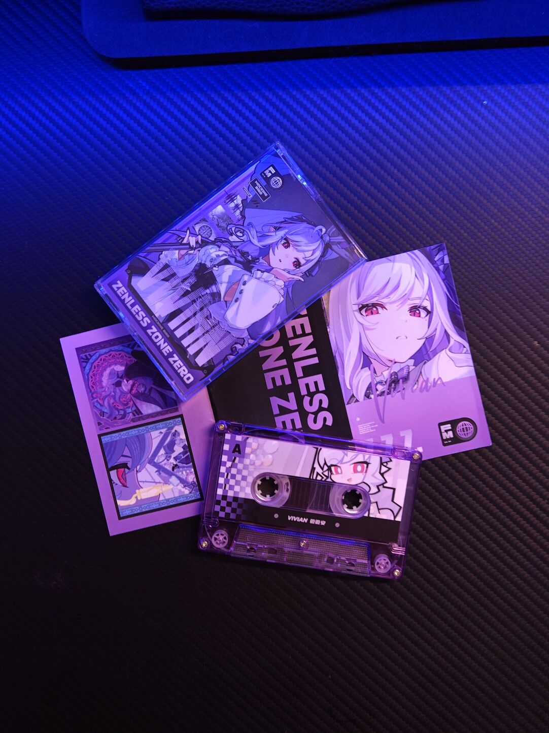 Zenless Zone Zero Vivian Fan Art Cassette Tape – Mockingbird - image 5