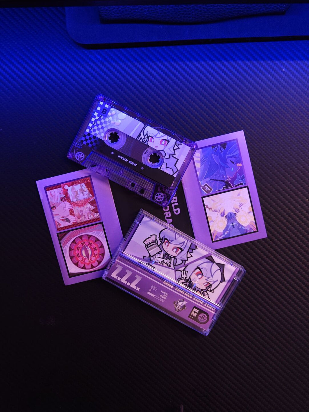 Zenless Zone Zero Vivian Fan Art Cassette Tape – Mockingbird - image 6