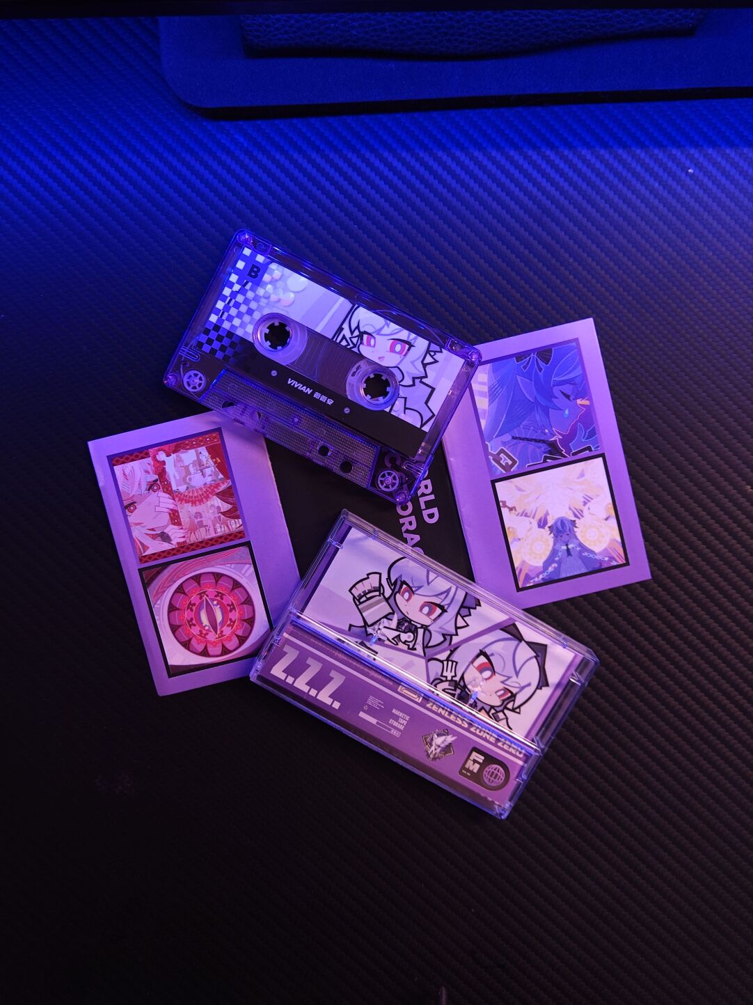 Zenless Zone Zero Vivian Fan Art Cassette Tape – Mockingbird - image 6