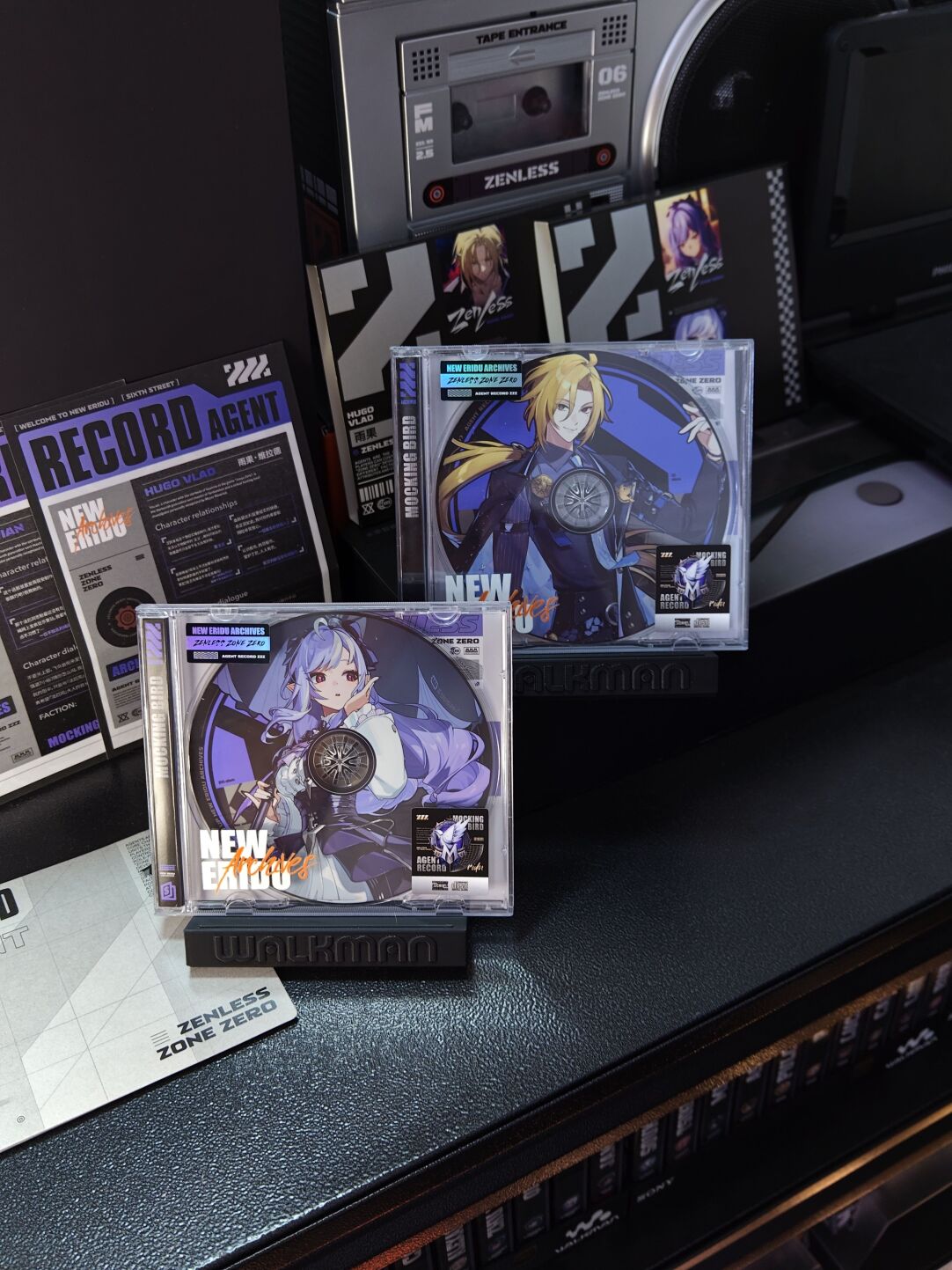Zenless Zone Zero Agent Record CD/DVD Collectible Set – Mockingbird - image 1