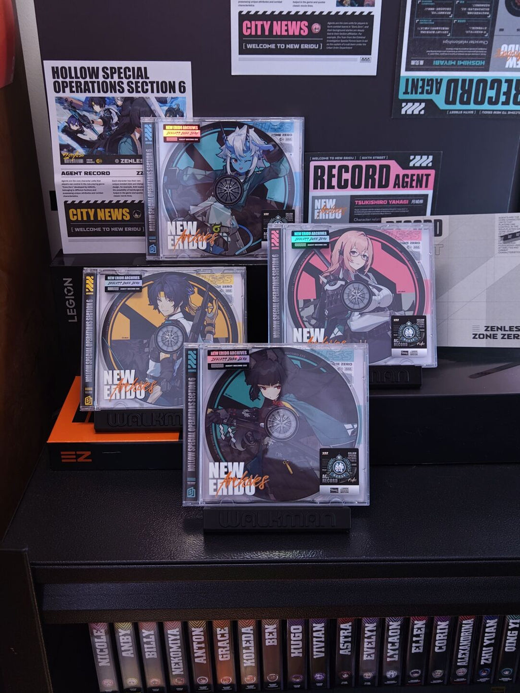 Zenless Zone Zero Agent Record CD/DVD Collectible Set – H.S.O.S.6 - image 1