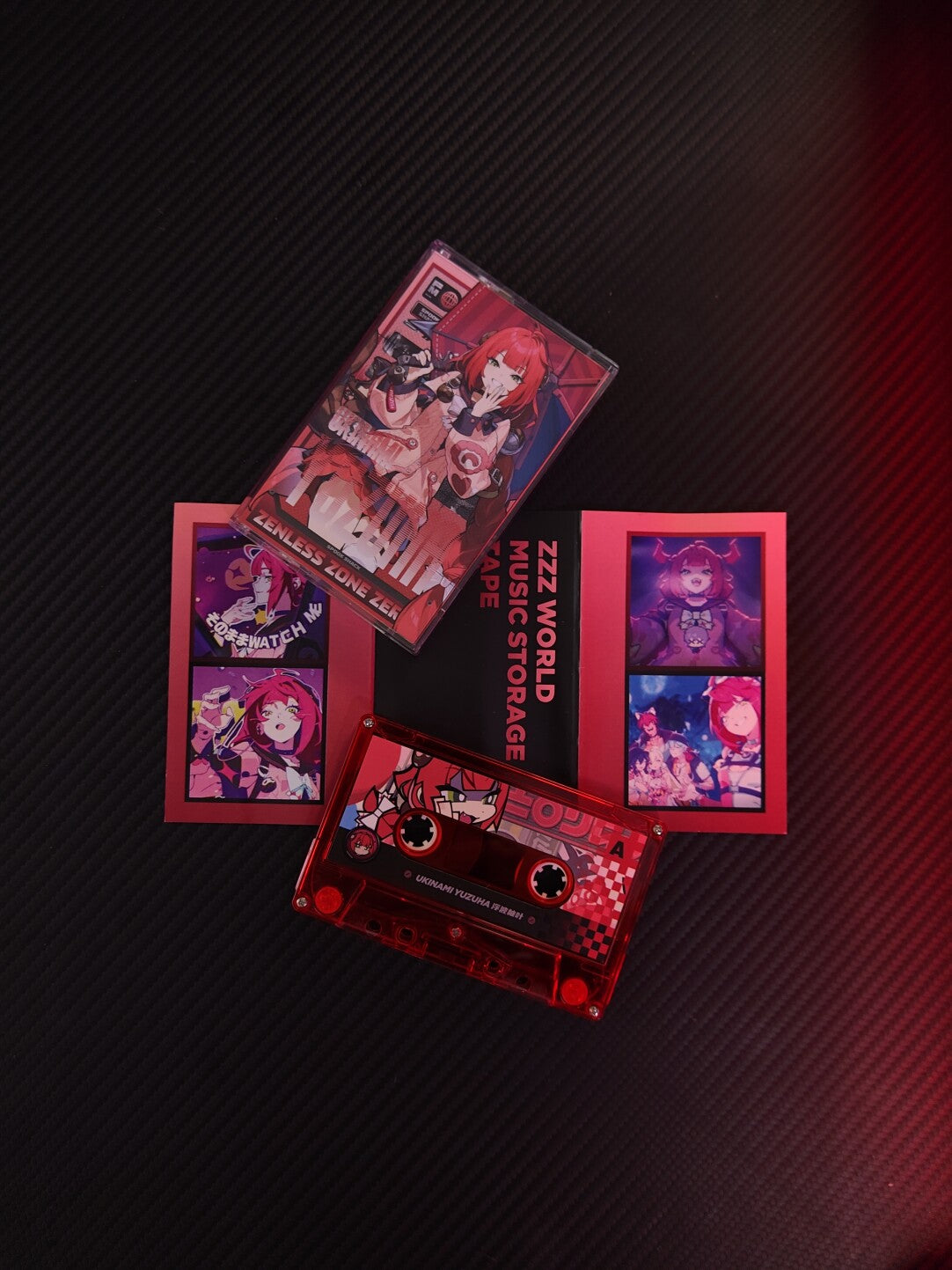 Zenless Zone Zero Ukinami Yuzuha Fan Art Cassette Tape – Spook Shack - image 5
