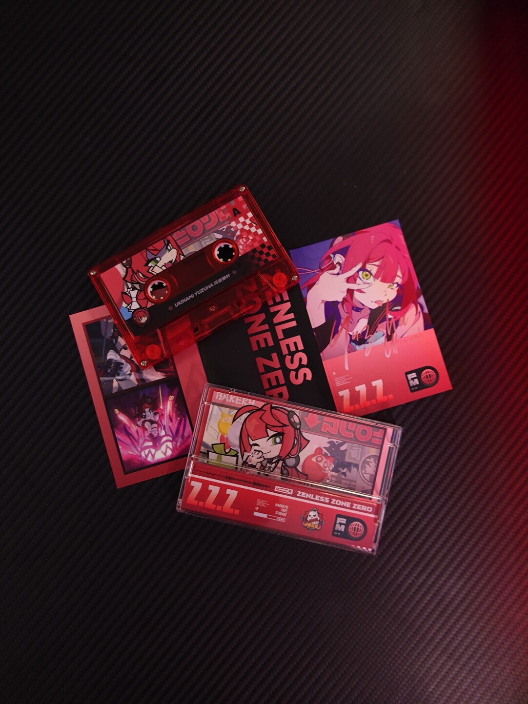 Zenless Zone Zero Ukinami Yuzuha Fan Art Cassette Tape – Spook Shack - image 6