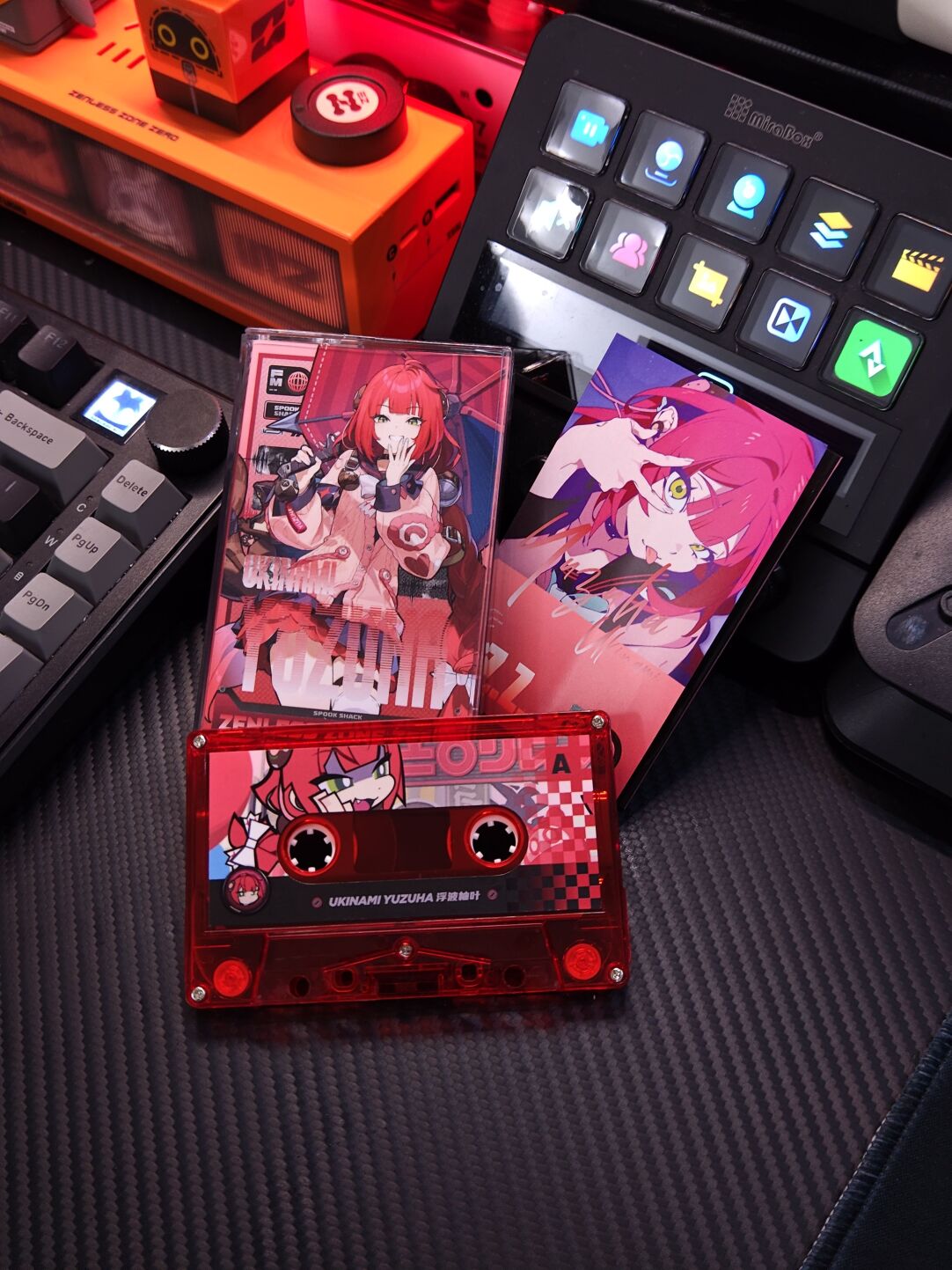 Zenless Zone Zero Ukinami Yuzuha Fan Art Cassette Tape – Spook Shack - image 2