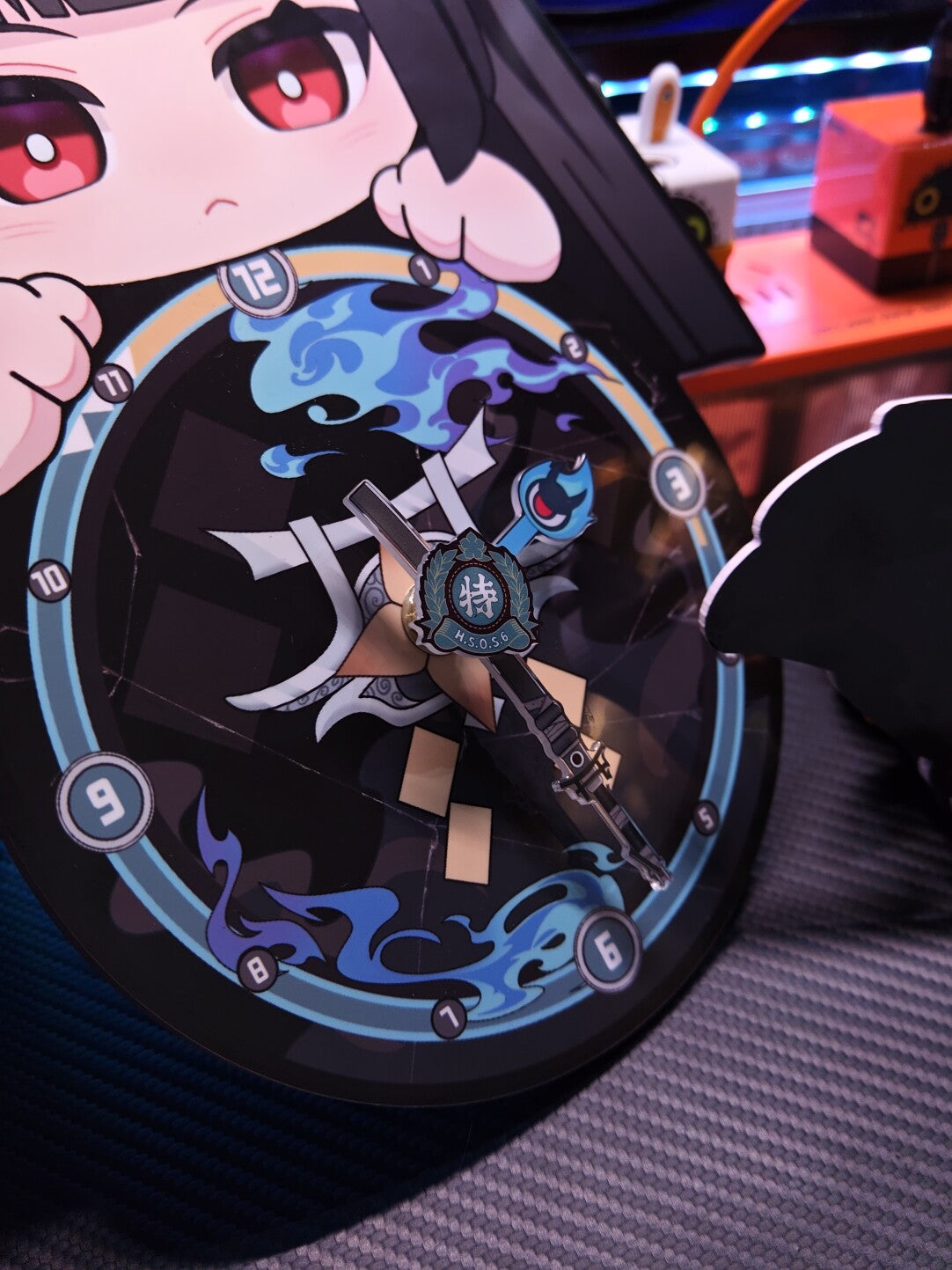 Zenless Zone Zero Hoshimi Miyabi Fan Art Wall Clock – H.S.O.S.6 - image 6