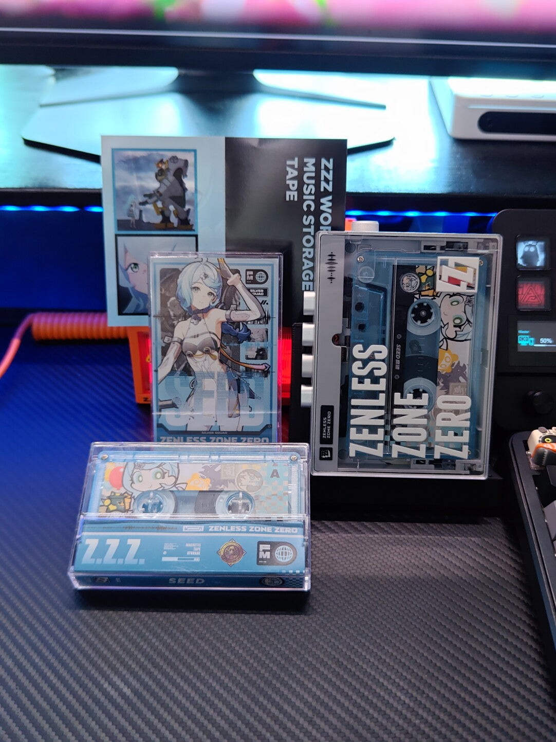 Zenless Zone Zero Seed Fan Art Cassette Tape – Obol Squad - image 2