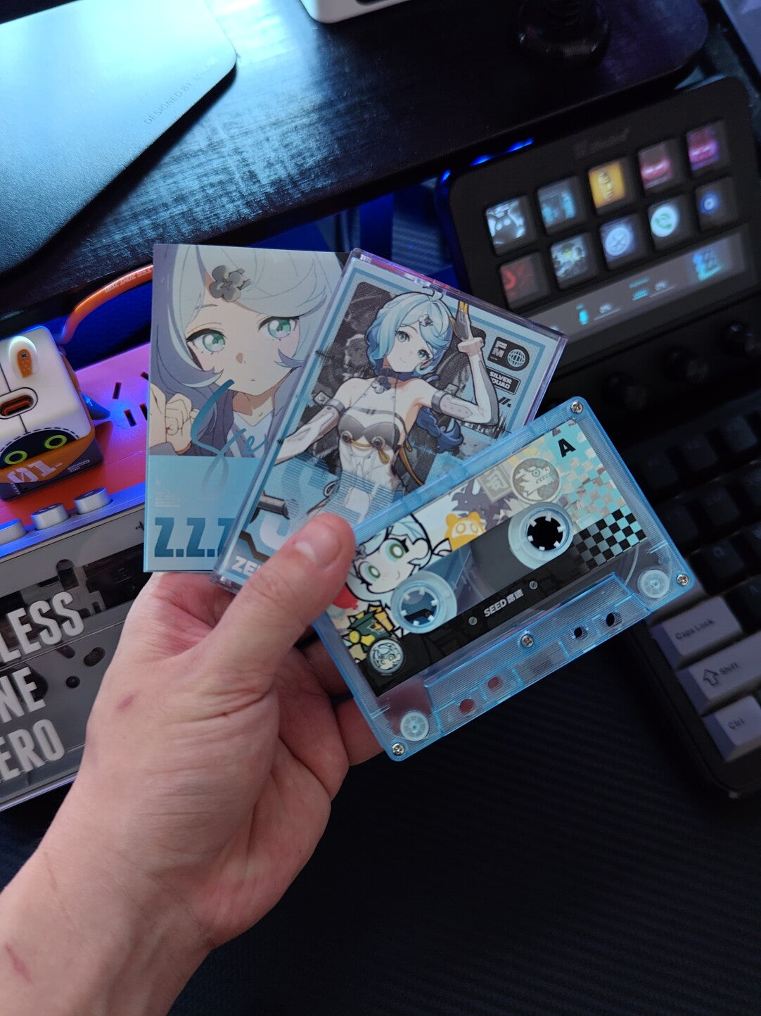 Zenless Zone Zero Seed Fan Art Cassette Tape – Obol Squad - image 4
