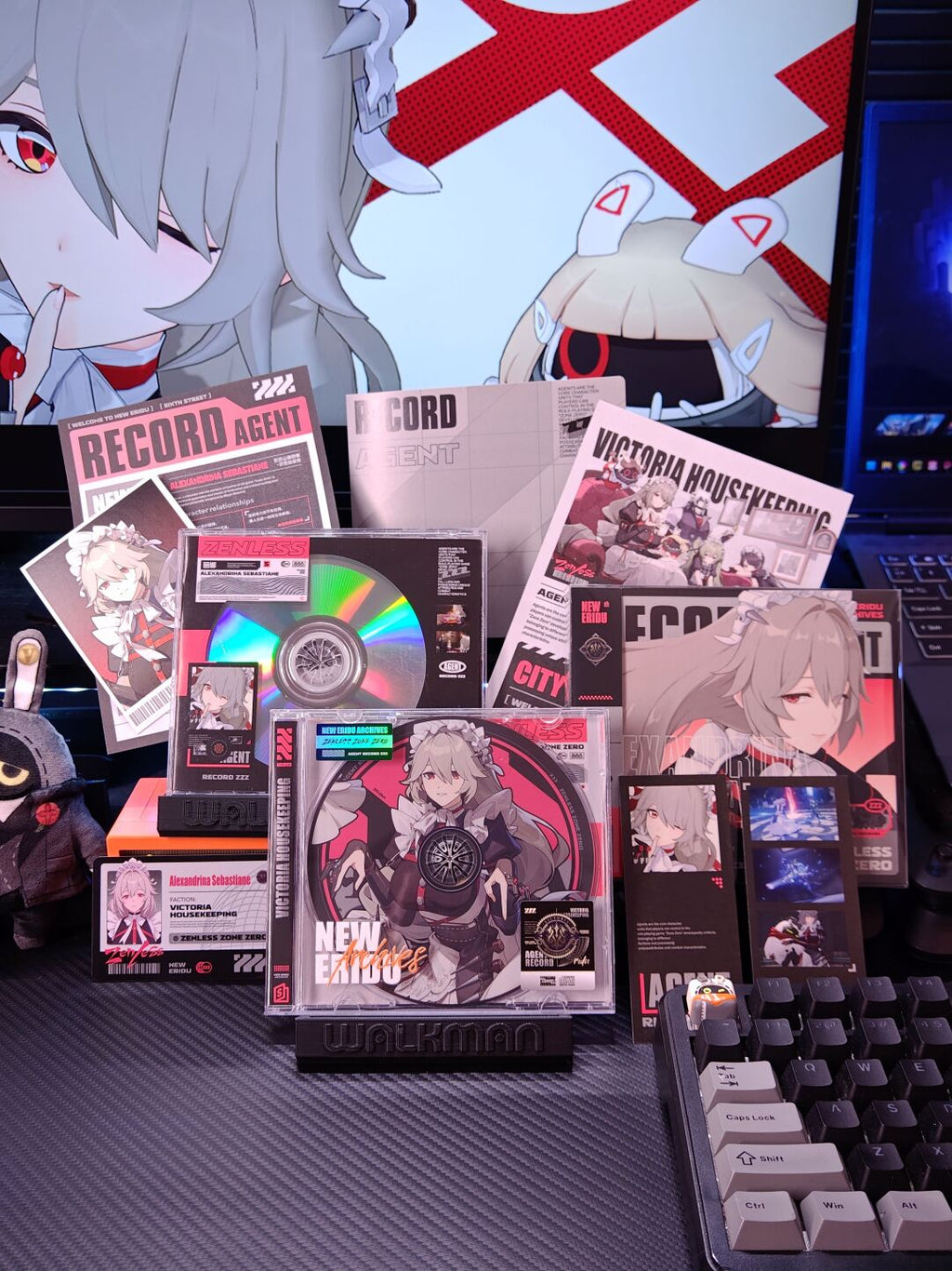 Zenless Zone Zero Agent Record CD/DVD Collectible Set – Victoria Housekeeping Co - image 3