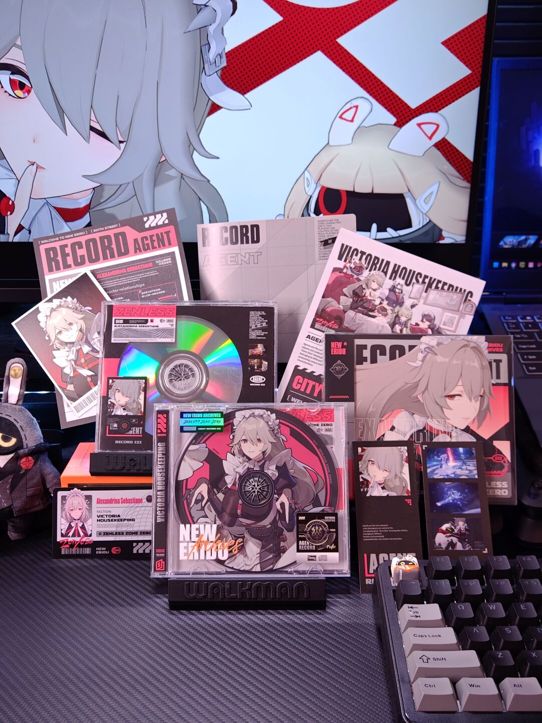 Zenless Zone Zero Agent Record CD/DVD Collectible Set – Victoria Housekeeping Co - image 3