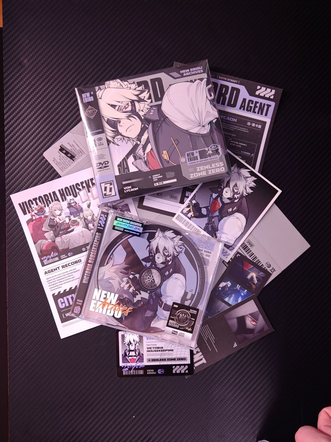 Zenless Zone Zero Agent Record CD/DVD Collectible Set – Victoria Housekeeping Co - image 8