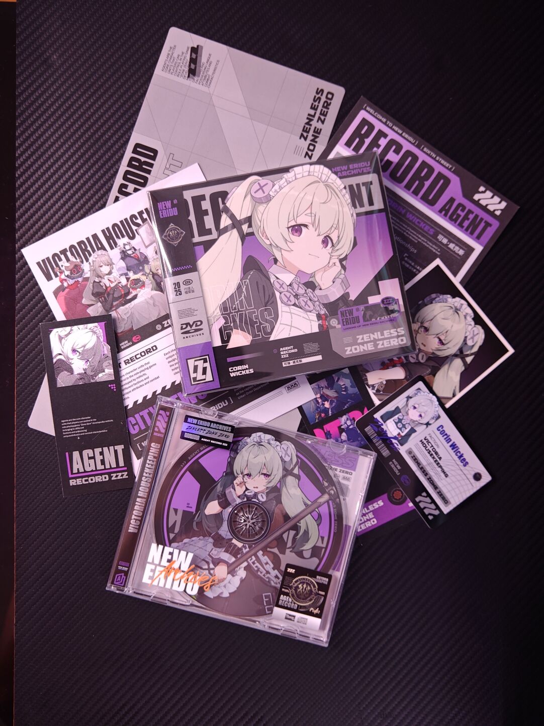 Zenless Zone Zero Agent Record CD/DVD Collectible Set – Victoria Housekeeping Co - image 10