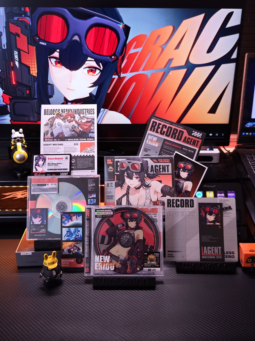 Zenless Zone Zero Agent Record CD/DVD Collectible Set – Belobog Heavy Industries - image 3