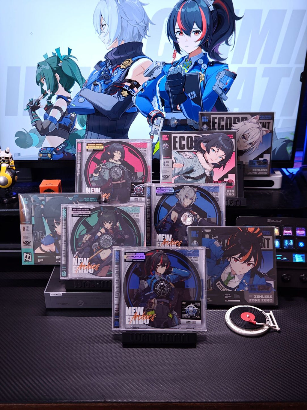 Zenless Zone Zero Agent Record CD/DVD Collectible Set – CISR Team - image 1