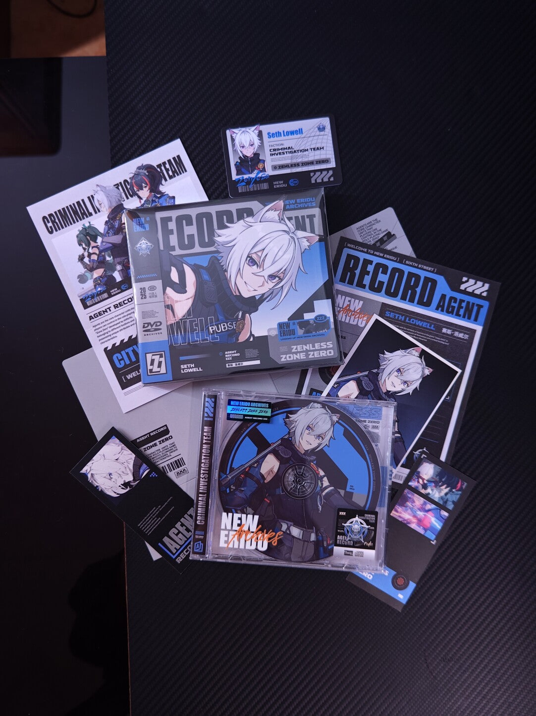Zenless Zone Zero Agent Record CD/DVD Collectible Set – CISR Team - image 9