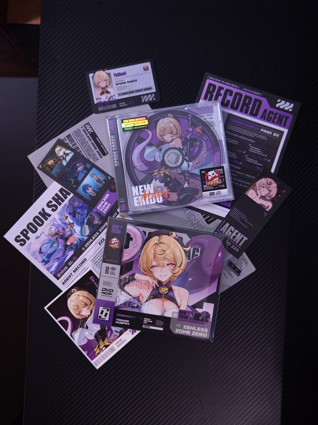 Zenless Zone Zero Agent Record CD/DVD Collectible Set – Spook Shack - image 11