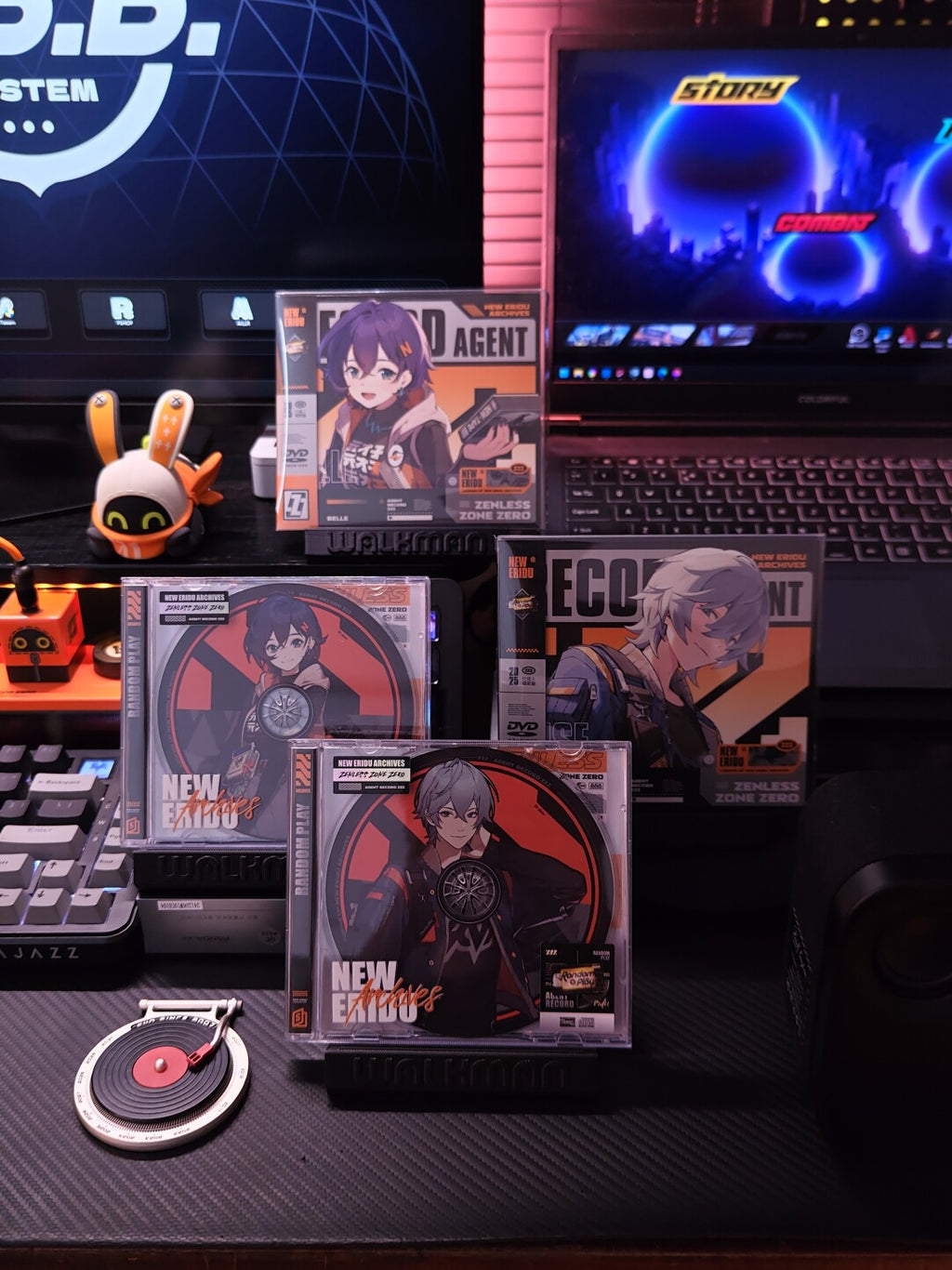 Zenless Zone Zero Agent Record CD/DVD Collectible Set – Random Play - image 1