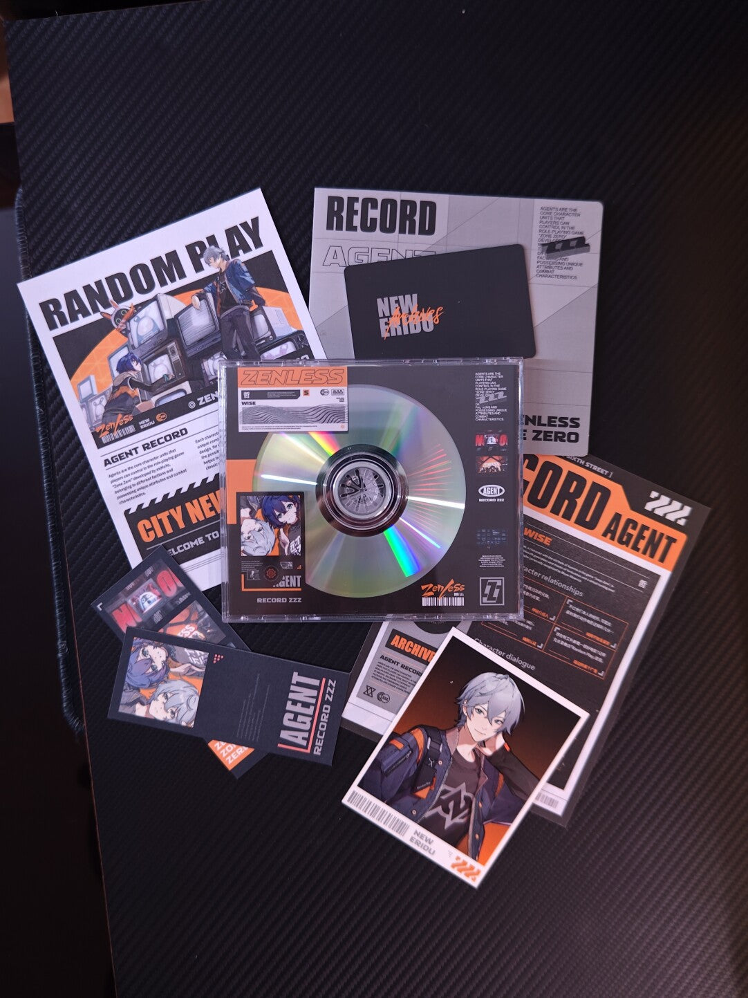 Zenless Zone Zero Agent Record CD/DVD Collectible Set – Random Play - image 5