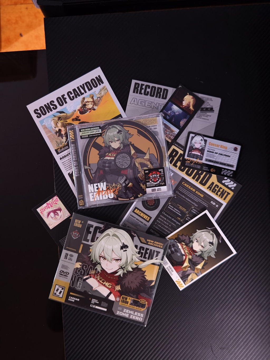 Zenless Zone Zero Agent Record CD/DVD Collectible Set – Sons of Calydon - image 4