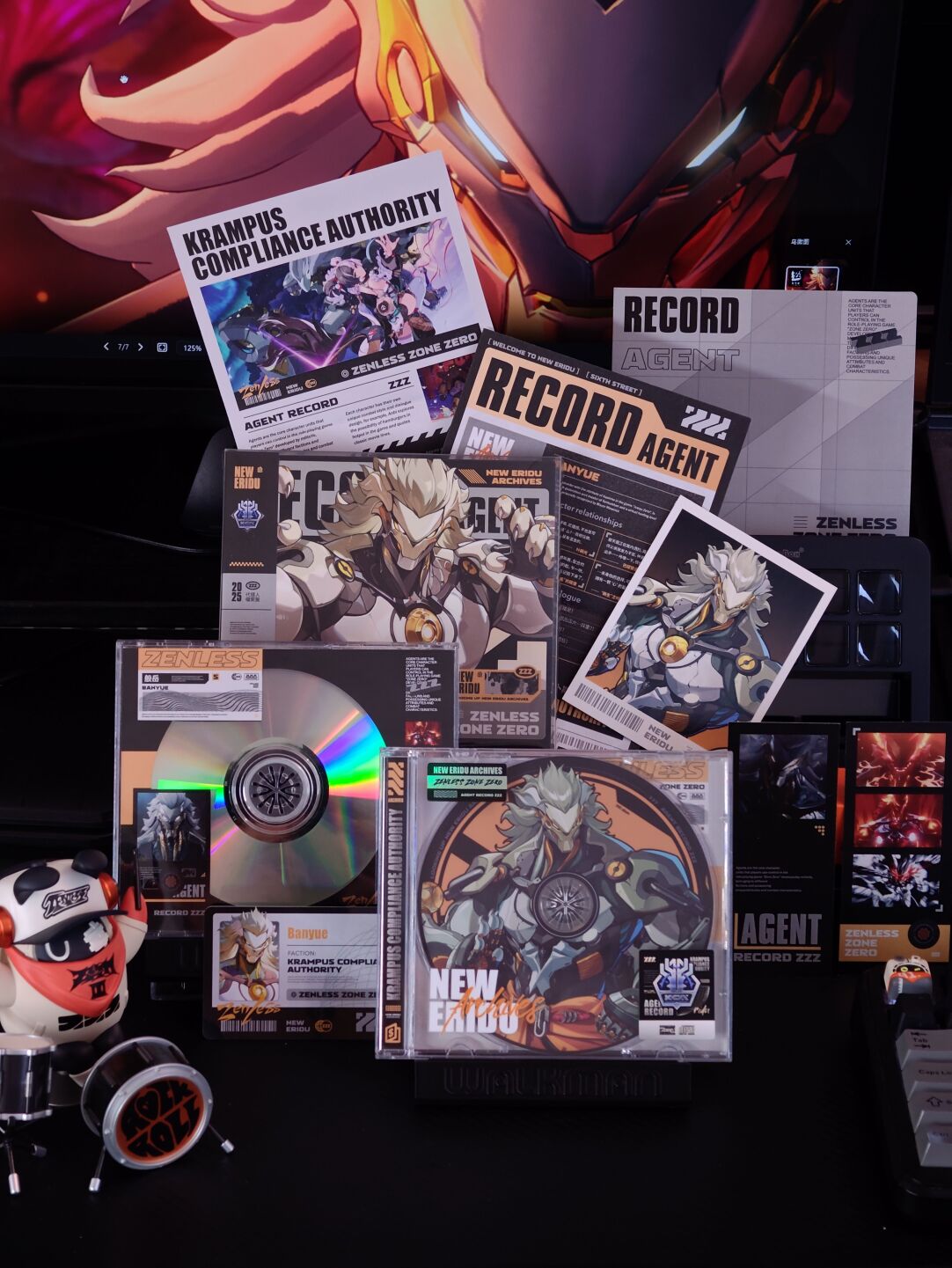 Zenless Zone Zero Agent Record CD/DVD Collectible Set – Krampus Compliance Authority - image 6