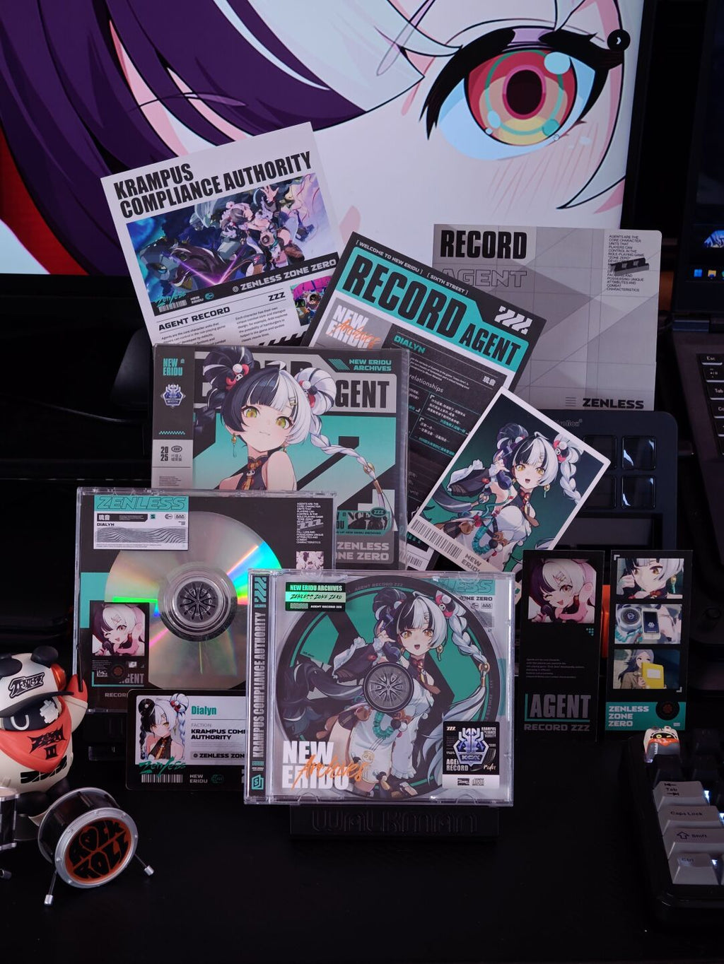 Zenless Zone Zero Agent Record CD/DVD Collectible Set – Krampus Compliance Authority - image 5