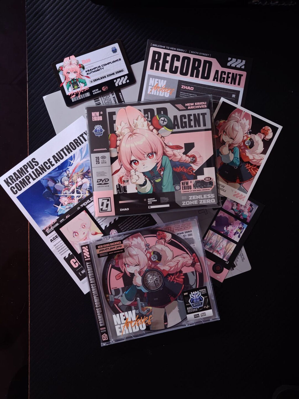 Zenless Zone Zero Agent Record CD/DVD Collectible Set – Krampus Compliance Authority - image 7