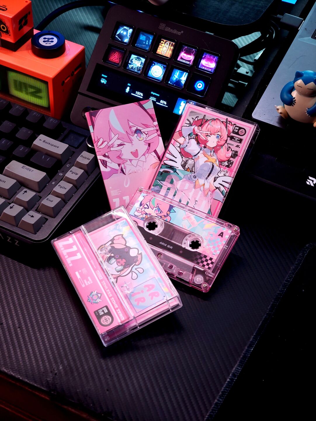 Zenless Zone Zero Aria Fan Art Cassette Tape – Angels of Delusion - image 1